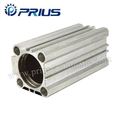CQ2 Square Aluminum Air Cylinder Tubing , SMC T...